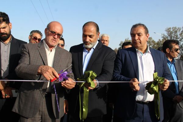 افتتاح و کلنگ‌زنی چندین طرح عمرانی در شهرستان بم 