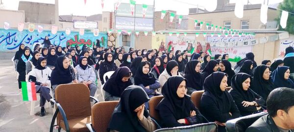 جشن باشکوه و پرشور ایرانمون در آموزشگاه دخترانه فاطمیه شهر کلات 