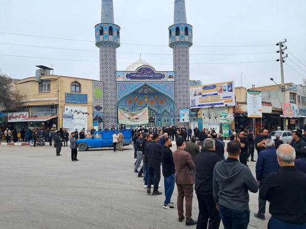 مراسم دسته روی و سینه زنی مردم آشخانه به مناسبت شهادت امام علی (ع)