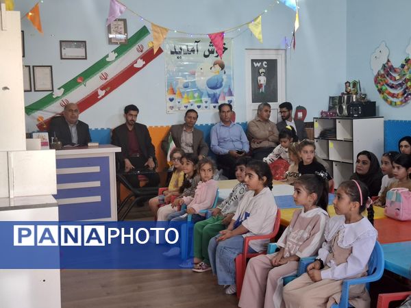 جشن غنچه‌ها برای نوآموزان پیش دبستانی شهرستان هلیلان