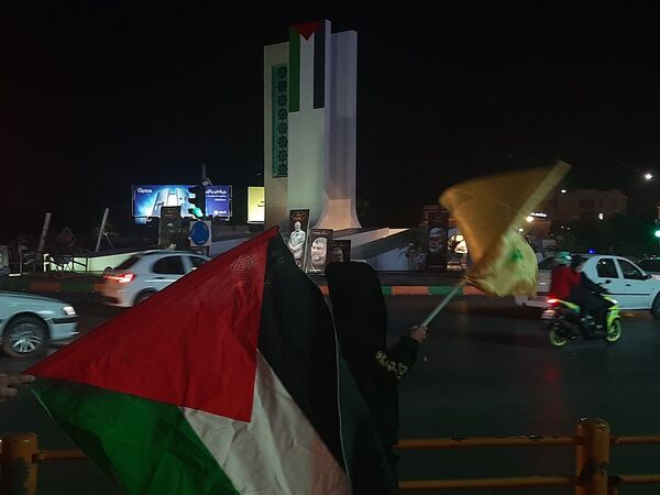 جشن وعده صادق ۲ در میدان فلسطین مشهد