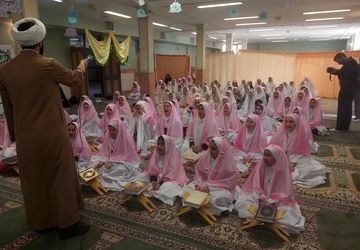 افتتاحیه مراسم مصباح‌الهدی در رباط‌کریم