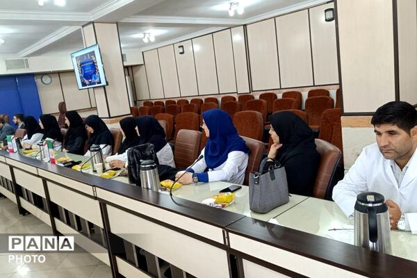 تجلیل از مدافعان سلامت در آموزش و پرورش شهریار