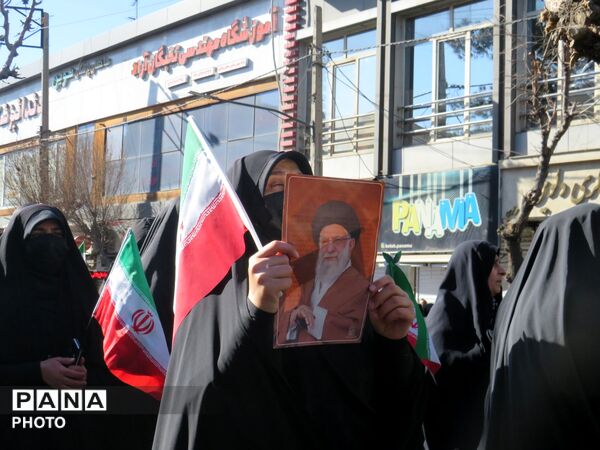 تجمع مردمی برای شهادت رهبر عزیز انقلاب