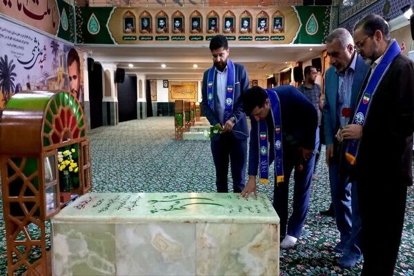 سفر  معاون هماهنگی، نیروی انسانی و پشتیبانی سازمان دانش‌آموزی به استان خوزستان