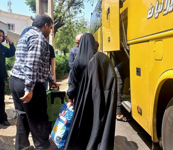 مراسم بدرقه و اعزام دانش‌آموزان دختر و مربیان خانم استان خوزستان به یازدهمین اردوی تشکیلات پیشتازان