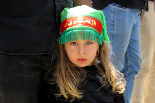 مراسم تاسوعای حسینی در کامیاران 