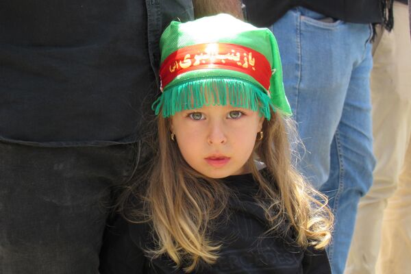 مراسم تاسوعای حسینی در کامیاران 