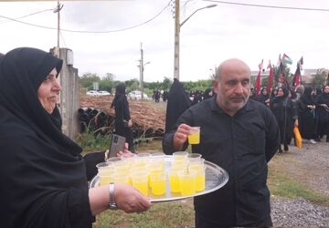 دو موکب در مدرسه شهدای ماتک برپاشد