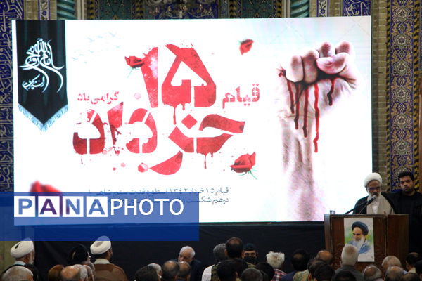 برگزاری دسته عزای روحانیون یزدی به مناسبت سالروز ارتحال امام خمینی (ره)