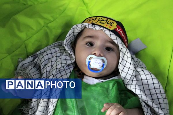 اجتماع بزرگ شیرخواران حسینی در گچساران 