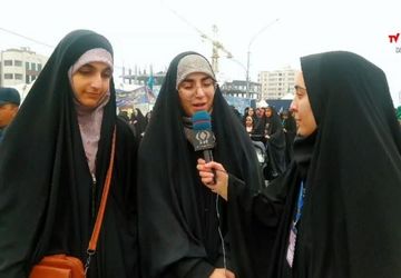 جلوه های زیبا از طریق المهدی عاشقان انتظار در قم