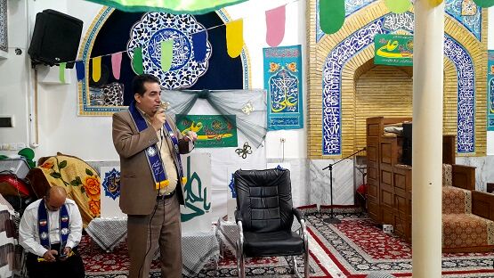 حضور قائم مقام وزیر در سازمان دانش‌آموزی در جمع دانش‌آموزان معتکف شهرستان اسفراین