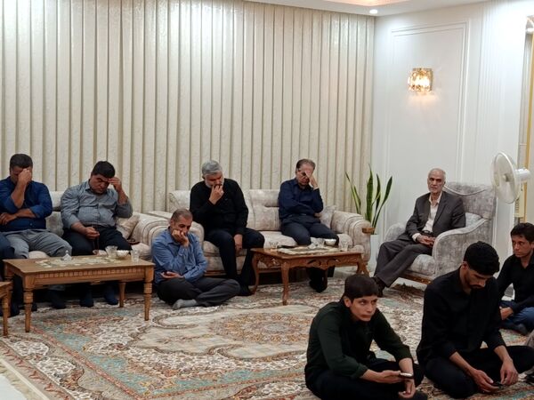  روضه خانگی در دهه دوم محرم در کاشمر