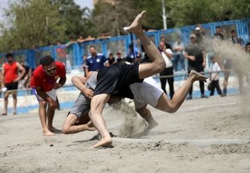 قهرمانی مازندران در المپیاد کشتی ساحلی نونهالان ایران