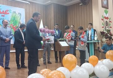 جشن بزرگ نیکوکاری در دبستان پسرانه امام حسن(ع) مشهد