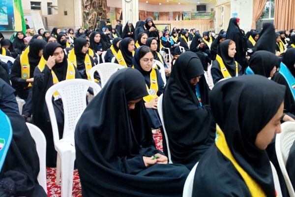 اردوی دختران پیشتاز باعنوان کبوترانه تاقدس (2)
