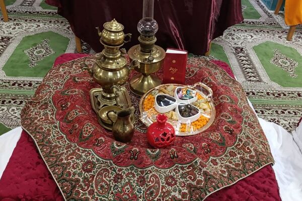 مراسم جشن یلدا در دبیرستان حضرت رقیه(س) ورامین
