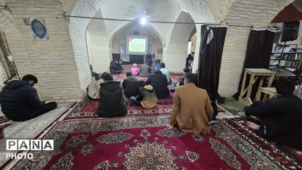  احیا در زیر گنبد مقدس مسجد جامع فارسان