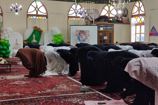 فضای معنوی اعتکاف در مسجد معجز اردبیل