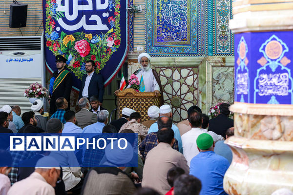 نماز عید قربان در مسجد مقدس جمکران