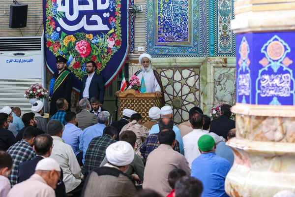 نماز عید قربان در مسجد مقدس جمکران
