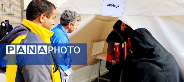 بیست و هفتمین مانور سراسری زلزله و ایمنی در مدارس شهرستان کلات