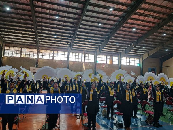 تجدید عهد پیشتازان شهرستان قدس با آرمان‌های انقلاب اسلامی و مقاومت