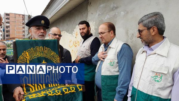 استقبال از کاروان زیر سایه خورشید در دبستان امام رضا(ع) نور