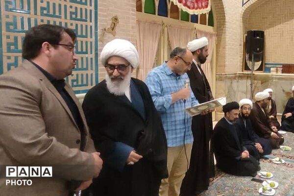 جلسه ماهانه علمای شهرستان ورامین در مسجد امام هادی (ع)