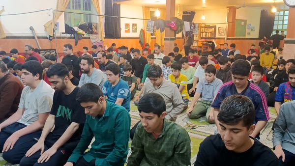 روز دوم اعتکاف پسران آشخانه 