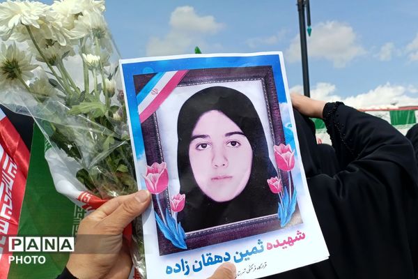 پردیس میزبان تشییع و تدفین پیکر خانواده شهید دهقان‌زاده 