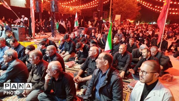شب هشتم محرم و صد و چهاردهمین گردهمایی بیعت با رهبری در نورآباد
