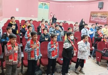 کارگاه آموزشی دانش‌آموزان پسر خبرنگارپانا ناحیه یک شیراز