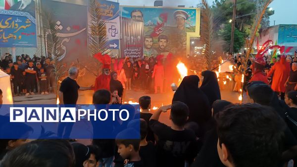 برپایی هیئت عزاداری بمناسبت عاشورای حسینی در شهرستان خلیل آباد