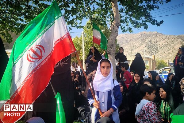 رزمایش دختران جان فدای لردگان 