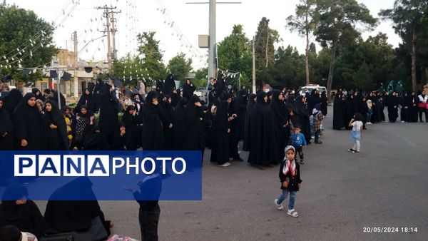 مردم ماهان عزادار رئیس‌جمهور شهید