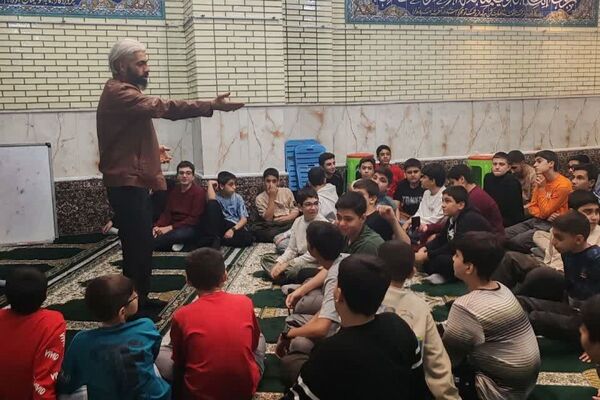  مراسم معنوی اعتکاف در مسجد رسول اکرم شهرری