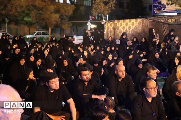 عزاداری عاشورای حسینی در مسجد حضرت صاحب الزمان(عج)