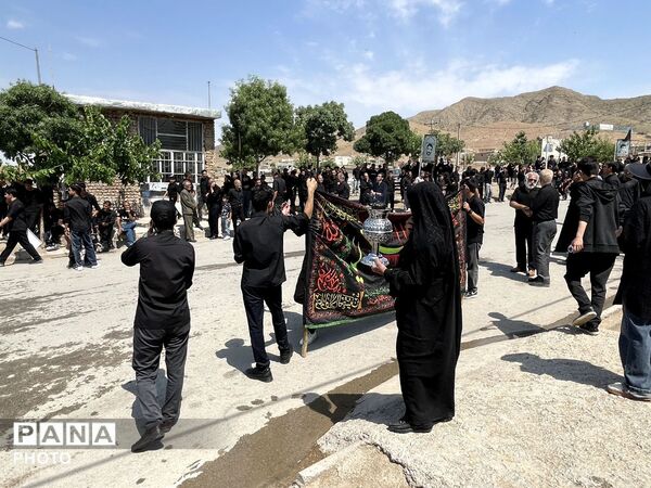 مراسم سوگواری عاشورا در روستای سلیمانی