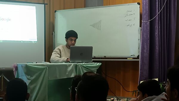 اولین کارآگاه آموزشی خبرنگاران پانا در شهرستان نیشابور 