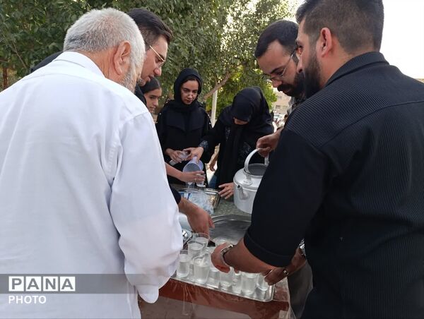 زمزمه‌ های سوگ در کوچه‌های خشتی؛ وقتی نخل چاه‌ ملکی به یاد حسین (ع) برمی‌خیزد