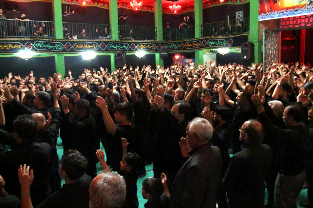 شب عاشورا در ده بالا یزد