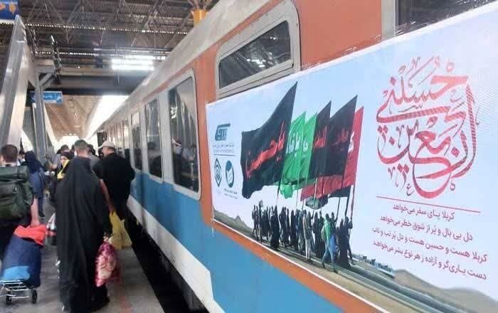 ظرفیت قطارهای اربعین ۱۹ درصد بیشتر شد