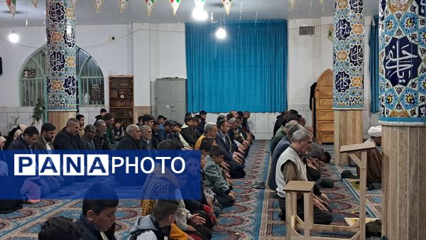 جشن میلاد امام زمان(عج) و گرامیداشت دهه فجر در مسجد بقیة الله شوراب صغیر