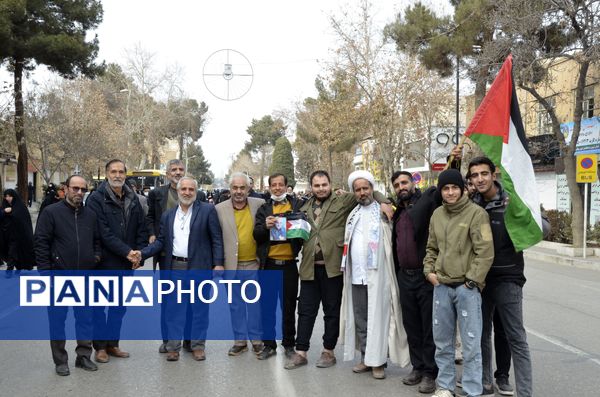 راهپیمایی جمعه نصر در نیشابور