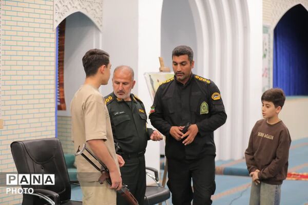 پوییش «جان‌فدا» تمرین آمادگی در مصلی امام خمینی هشتگرد