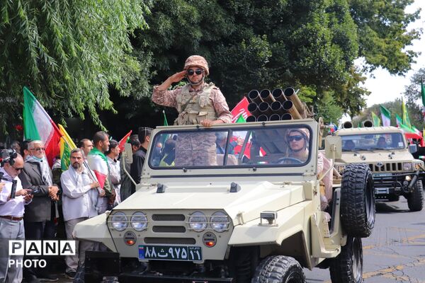 رزمایش «جانفدایان ایران» در تبریز