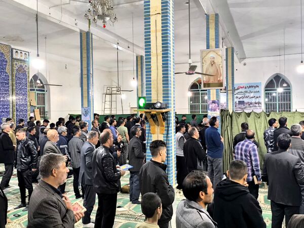 مراسم احیا شب بیست و یکم ماه مبارک رمضان در مسجد امام خمینی(ره) حسن آباد جرقویه