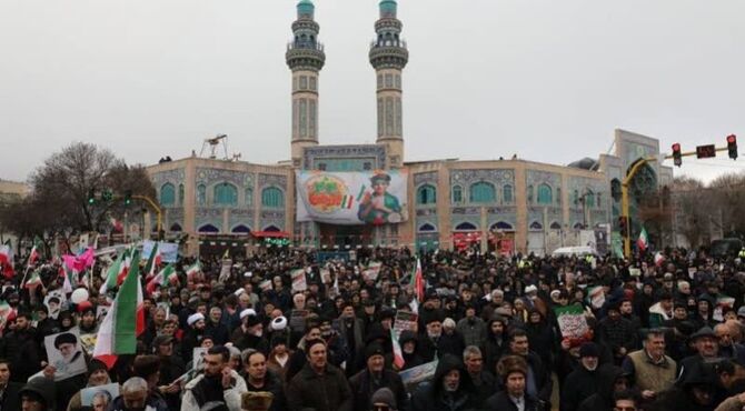 راهپیمایی چهل و هفتمین سالروز پیروزی انقلاب اسلامی در اردبیل